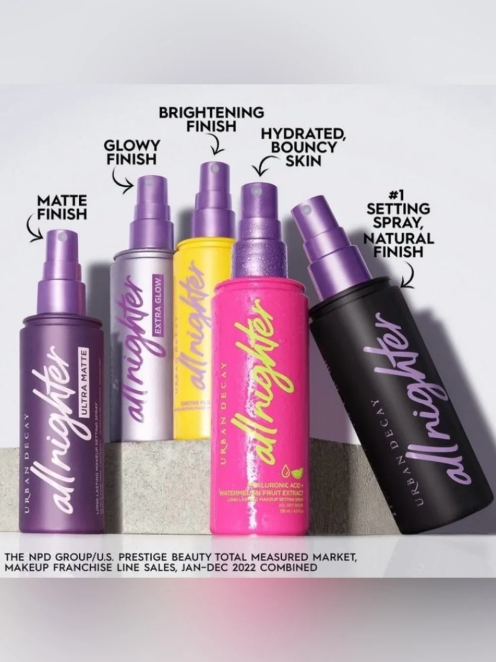 Urban Decay All Nighter Makeup Setting Spray Hyaluronic Acid Watermelon 🍉